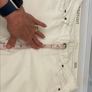 J. Crew Women’s Boot Cut Jeans in White